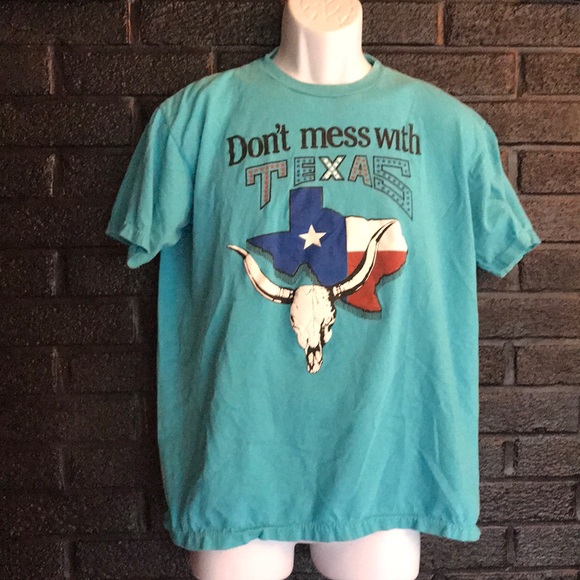 Vintage Tops - Vintage 80s Don’t Mess with Texas T-shirt